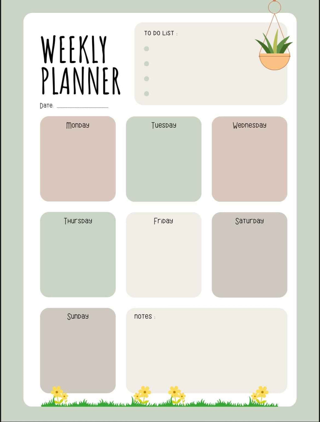 2026 Manifestation Planner