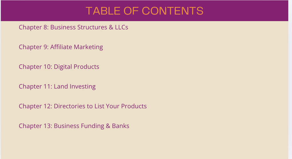 Building Wealth and Business: A Comprehensive Guide to Creating Success with Funding, Land, and Digital Strategies