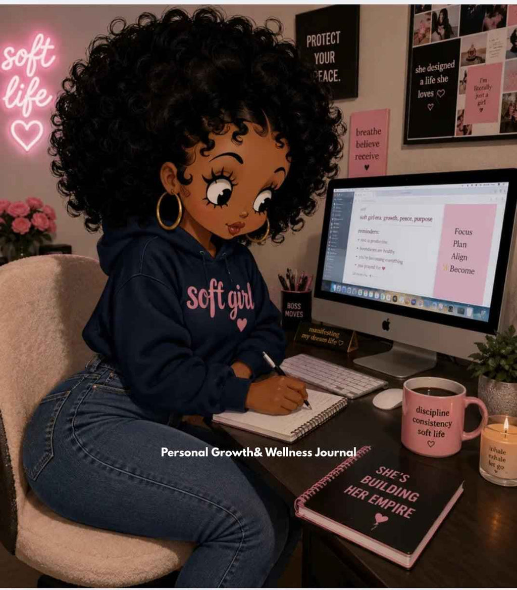 Personal Growth Planner for Wellness and Self-Improvement