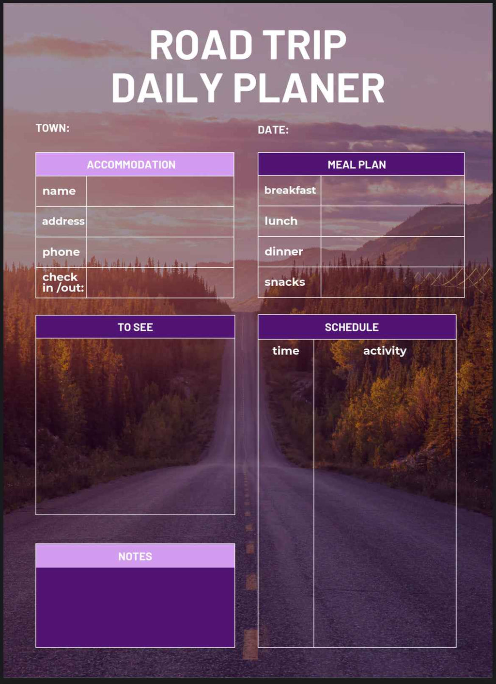 The Ultimate Travel Planner