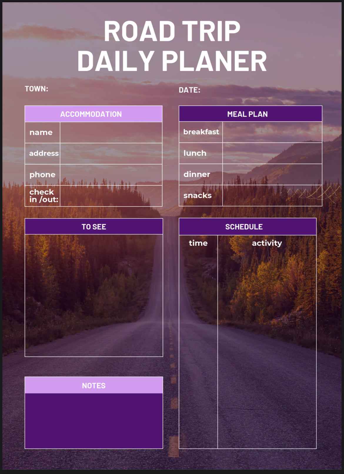 The Ultimate Travel Planner