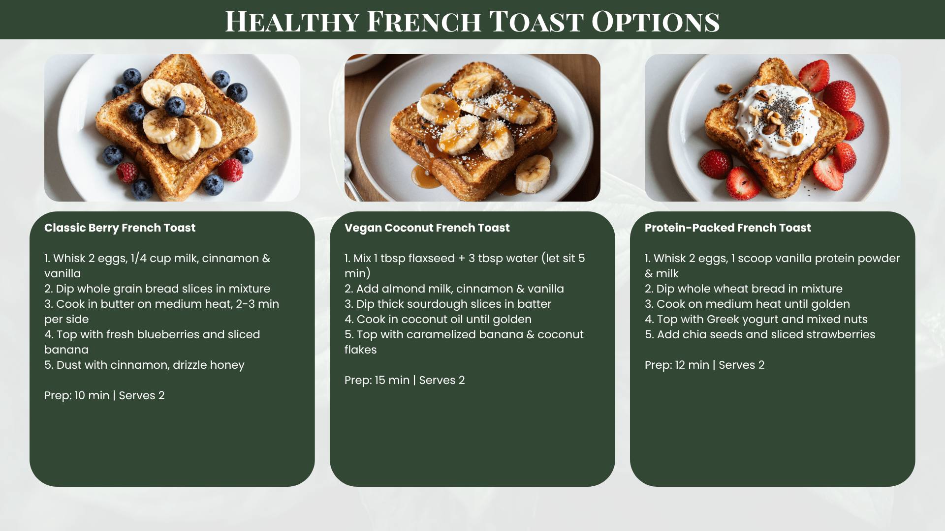 Your Daily Meal Guide: From Dawn to Dusk - Holistic Nurish